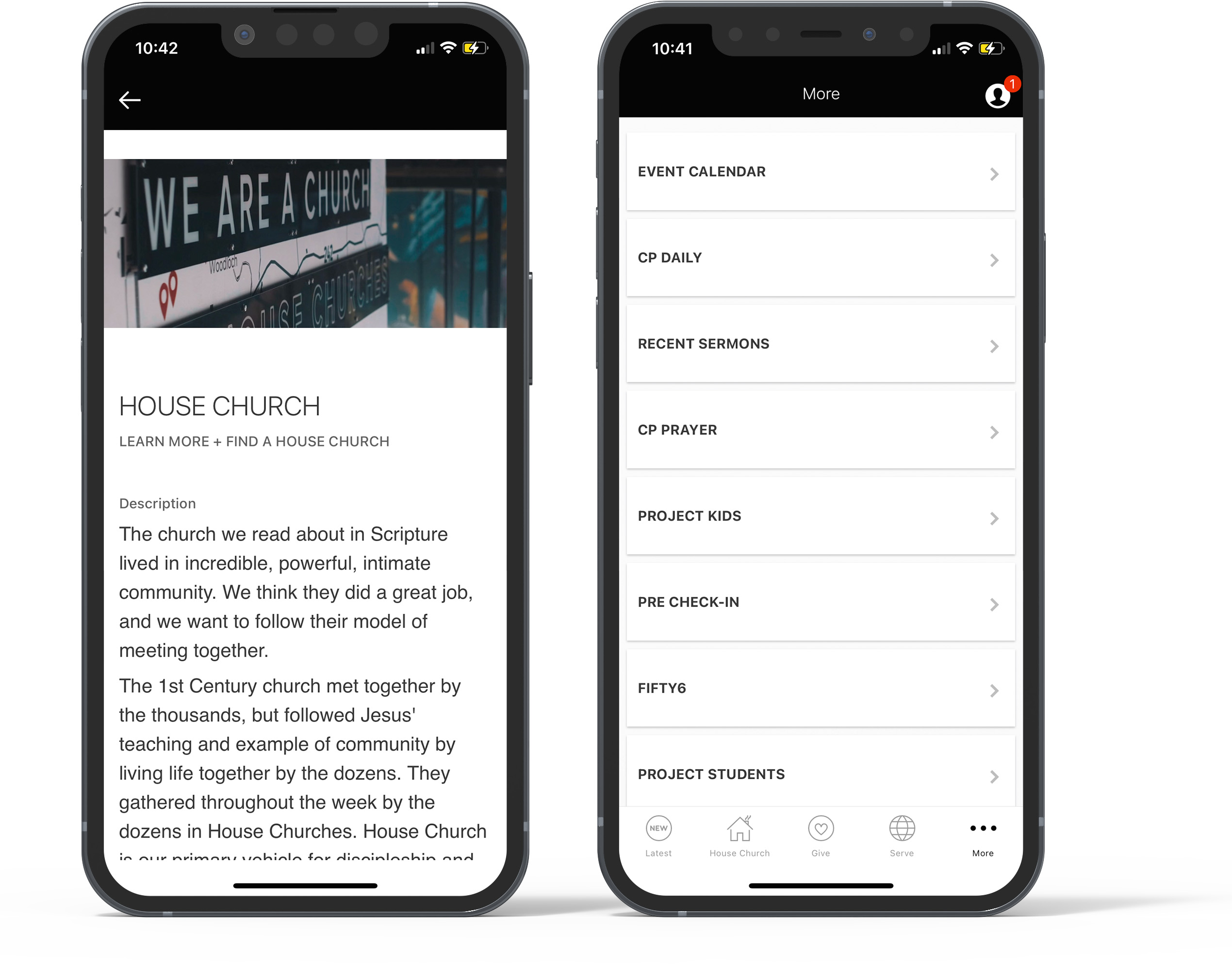 CP-app mockup